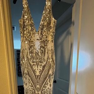 Informal wedding prom dress